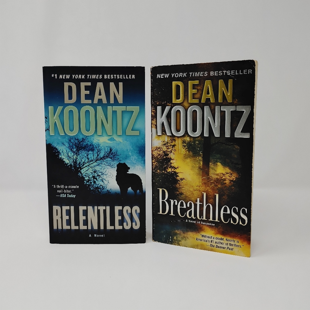 Dean Koontz Breathless and Relentless Books